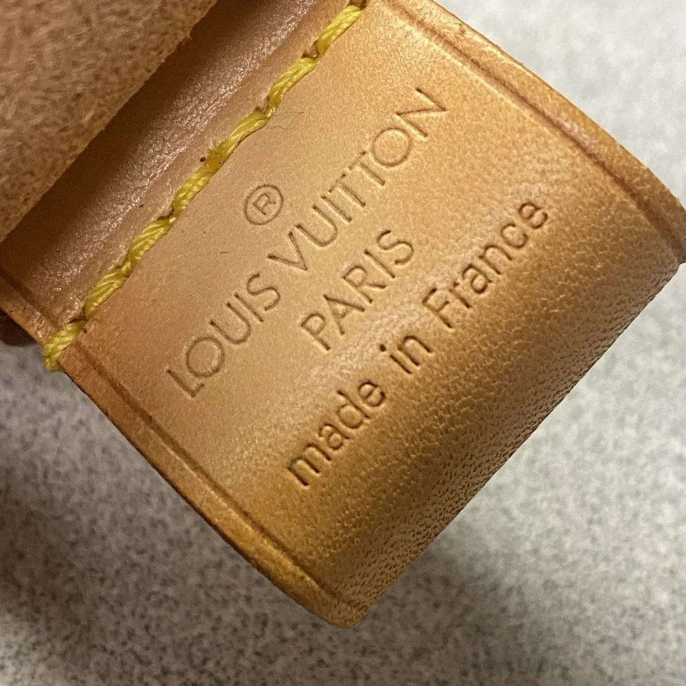 Authentic Louis Vuitton Luggage‎ Tag Excellent Condition